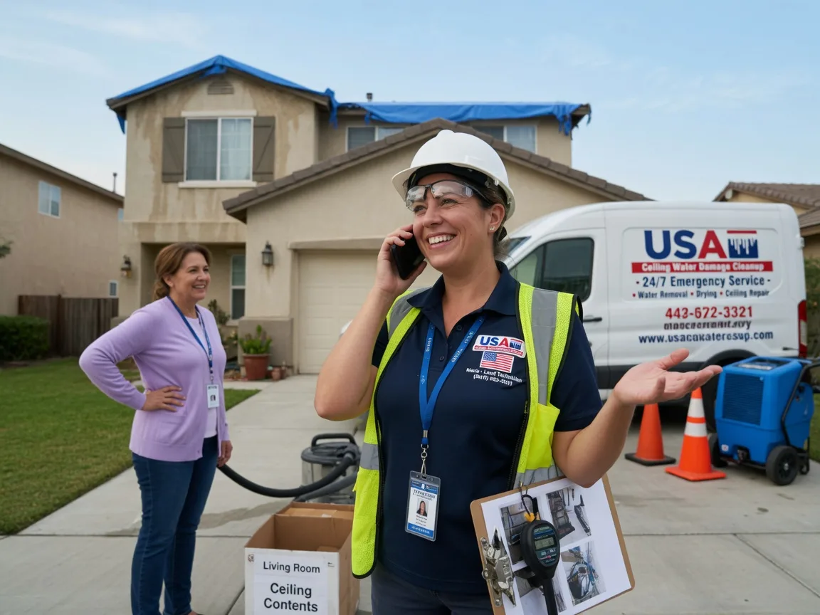 Ceiling Water Damage Restoration Ponca City, OK FAQs
