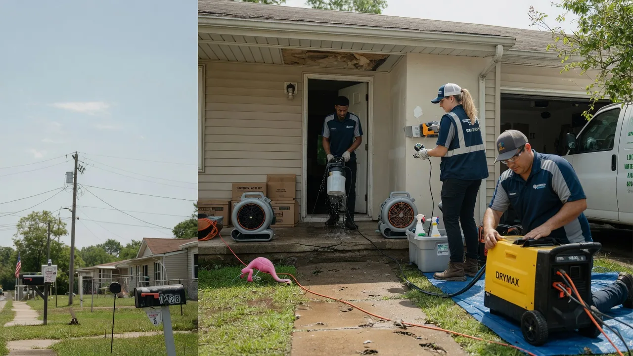 Storm Damage Water Removal in Ponca City, OK near me